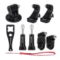 Sporta kameru aksesuāri - Puluz Set of 20 accessories for sports cameras PKT11 Combo Kits - ātri pasūtīt no ražotāja