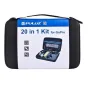 Sporta kameru aksesuāri - Puluz Set of 20 accessories for sports cameras PKT11 Combo Kits - ātri pasūtīt no ražotāja