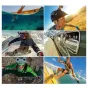 Sporta kameru aksesuāri - Puluz Set of 20 accessories for sports cameras PKT11 Combo Kits - ātri pasūtīt no ražotāja