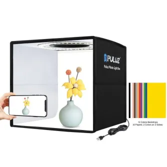 Light Cubes - Puluz 25cm light tent led ring PU5025B - quick order from manufacturer