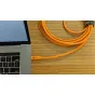 Kabeļi - TetherPro USB-C to 2.0 Mini-B 8-Pin CUC2615-ORG - ātri pasūtīt no ražotāja