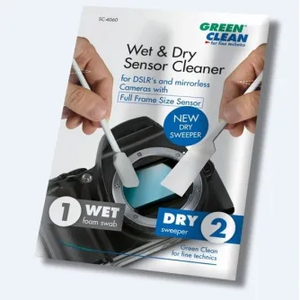 Cleaning Products - Green Clean full frame sensor mitrā/sausā tīrīšanas otiņa SC-4060 - buy today in Master Foto store and with delivery Best choise selected by experts