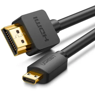 Vairs neražo - UGREEN HD127 Micro HDMI to HDMI Cable 3m (Black)