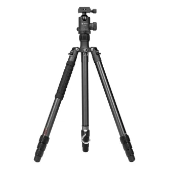 Foto statīvi - Fotopro X go Predator tripod with FPH 62Q ball head black - ātri pasūtīt no ražotāja