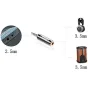 UGREEN 2.5mm į 3.5mm garso adapteris su auksu apdailintais jungtimis, skirtas aukštos kokybės garso perdavimui tarp įrenginių