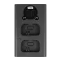 Kameras bateriju lādētāji - Newell DL-USB-C dual channel charger for NP-FW50 - perc šodien veikalā un ar piegādi