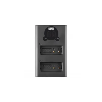 Kameras bateriju lādētāji - Newell DL USB C dual channel charger for DMW BLG10 - ātri pasūtīt no ražotāja