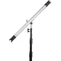 Turētāji - NANLITE T12 HOLDER FOR 1 TUBE WITH BALL HEAD YOKE WITH SWIVEL PIN HD-T12-1-BHP - perc šodien veikalā un ar piegādi