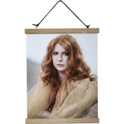 FOCUS POSTER FRAME MAGNETIC OAK 31CM 112768