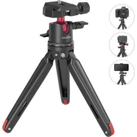 SmallRig 2664 Tabletop Mini Statief met Panoramische Balhoofd BUT2664