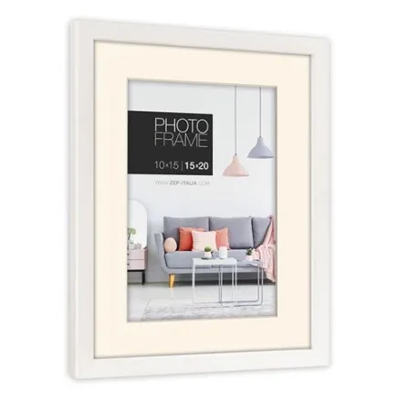 Zep Photo Frame NP34W Edison White 20x30 / 30x40 cm