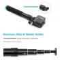 Sporta kameru aksesuāri - Telesin Selfie Aluminum monopod with aluminum trip - perc šodien veikalā un ar piegādi