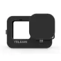 Sporta kameru aksesuāri - Telesin Black Silicone case for GoPro HERO11 Hero 9 HERO10 - perc šodien veikalā un ar piegādi