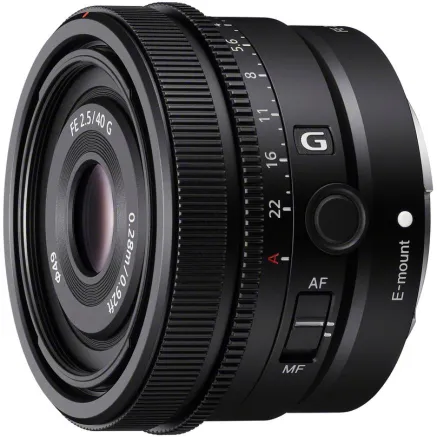 Sony FE 40mm F2.5 G (Black) (SEL40F25G)