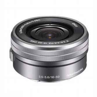 Objektīvi - Sony E PZ 16-50mm F3.5-5.6 OSS (Silver) | (SELP1650/S) - ātri pasūtīt no ražotāja