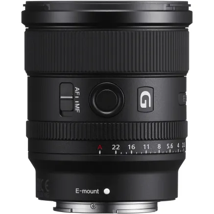 Sony FE 20mm F1.8 G Black SEL20F18G