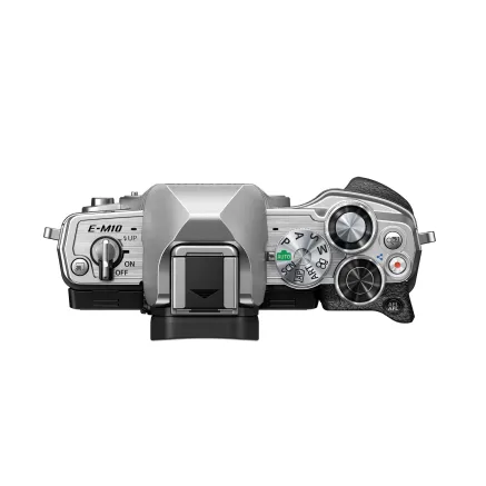 Olympus OM D E M10 Mark IV Body Silver
