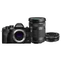 Bezspoguļa kameras - Olympus OM-D E-M10 Mark IV + ED 14-42mm EZ PANCAKE + ED 40-150mm F4‑5.6 R (Black) - ātri pasūtīt no ražotāja
