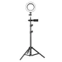 Ring Light - HomeStudio Starter-Kit Ring Light phone holder tripod microphone levalier USB-C - quick order from manufacturer