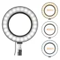 Ring Light - HomeStudio Starter-Kit Ring Light phone holder tripod microphone levalier USB-C - quick order from manufacturer