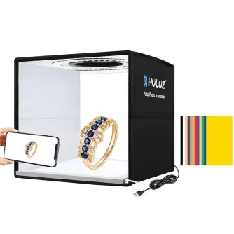 Light Cubes - Puluz Photo studio LED 25cm PKT3101B LED - quick order from manufacturer