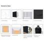 Light Cubes - Puluz Shadeless tent 80cm LED 8500 lumens PU5080EU - quick order from manufacturer Best choise selected by experts