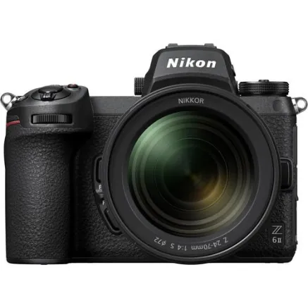 Nikon Z6 II 24-70mm f/4 S su FTZ tvirtinimo adapteriu fotoaparato komplektas