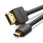 Vairs neražo - UGREEN HD127 Micro HDMI - HDMI kabelis 1 m (melns)