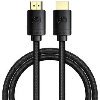 Video vadi, kabeļi - Baseus High Definition Series HDMI 8K to HDMI 8K 1m - ātri pasūtīt no ražotāja