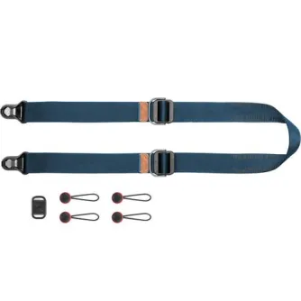 Kameru siksniņas - Peak Design Slide Lite midnight Camera Strap SLL-MN-3 - perc šodien veikalā un ar piegādi
