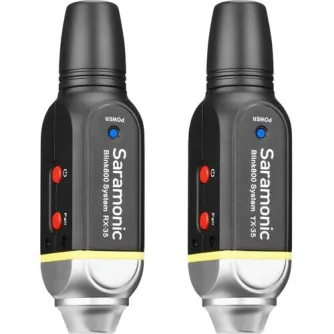 Bezvadu piespraužamie mikrofoni - Saramonic Blink800 B1, 5.8GHz durable metal wireless lavalier system Blink 800 - perc šodien veikalā un ar piegādi