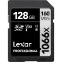 Discontinued - Lexar Pro 1066x SDXC U3 (V30) UHS-I R160/W120 128GB