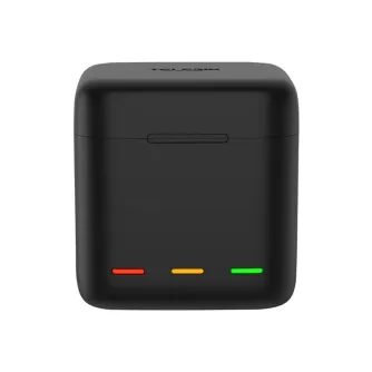 Sporta kameru aksesuāri - Telesin 3-SLOT Charger box for GoPro HERO11 HERO10 Hero 9 - perc šodien veikalā un ar piegādi
