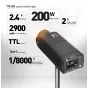 Zibspuldzes ar akumulatoru - Yongnuo YN200 Speedlite - ātri pasūtīt no ražotāja
