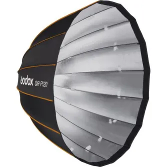 Softboksi - Godox QR-P120 softbox parabolic 120cm - perc šodien veikalā un ar piegādi