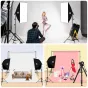 Fluorescent - PULUZ 50x70cm Studio Softbox + 1.6m Tripod Mount + (PU5070EU) - buy today in Master Foto store and with delivery Best choise selected by experts
