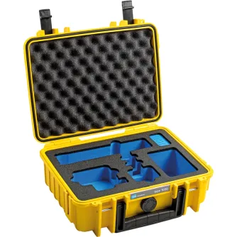 Hard Cases - BW OUTDOOR CASE TYPE 1000 FOR GOPRO HERO 11 (FITS EVEN GOPRO HERO 9/10), YELLOW 1000/Y/GOPRO9 - quick order from manufacturer