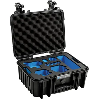 Hard Cases - BW OUTDOOR CASE TYPE 3000 FOR 1X GOPRO HERO 9 BUNDLE, 2X HERO 9, MEDIA MOD (CHARGE-IN-CASE), BLACK 3000/B/GOPRO9 - quick order from manufacturer