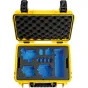 Hard Cases - BW OUTDOOR CASE TYPE 3000 FOR 1X GOPRO HERO 9 BUNDLE, 2X HERO 9, MEDIA MOD (CHARGE-IN-CASE), YELLOW 3000/Y/GOPRO9 - quick order from manufacturer
