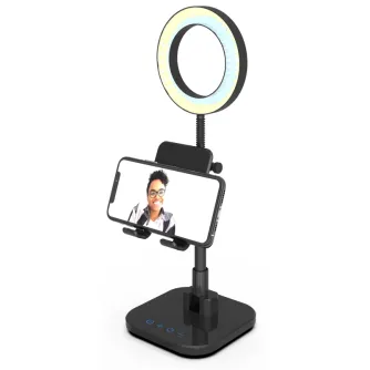 LED Gredzenveida lampas - DIGIPOWER SUCCESS PHONE HOLDER WITH 6" RING LIGHT DP-WSH-PH6 - ātri pasūtīt no ražotāja
