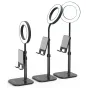 LED Gredzenveida lampas - DIGIPOWER SUCCESS PHONE HOLDER WITH 6" RING LIGHT DP-WSH-PH6 - ātri pasūtīt no ražotāja