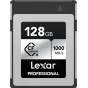 Lexar Professional 128 GB CFexpress Type B svaigžias kartu, 1000 MB/s perskirstymo greitis, profesinė įrankio pamatymo išteklius 4K video ir aukštesnio rezoliucijos nuotraukose.