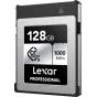 Lexar Professional 128 GB CFexpress Type B pamatymo kortelė, svaigžiasiai krėvų, 1000 MB/s perskirstymo greitis, tinkama 4K video ir profesinėse nuotraukose