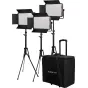 KIT NANLITE 3 LIGHT KIT 900CSA W/TROLLEY CASE & LIGHT STAND 117093