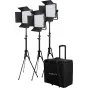 Light Panels - KIT NANLITE 3 LIGHT KIT 600DSA W/TROLLEY CASE & LIGHT STAND 117097 - quick order from manufacturer