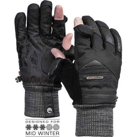 VALLERRET MARKHOF PRO V3 PHOTOGRAPHY GLOVE XS-SLIM 22MHV3-BK-XS-S