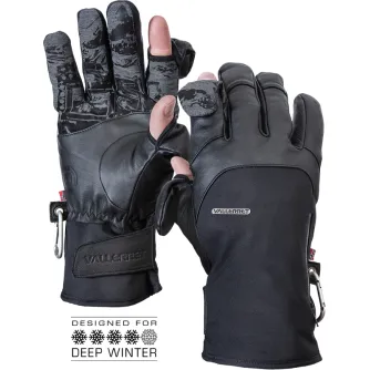 Cimdi - VALLERRET TINDEN PHOTOGRAPHY GLOVE L 22TDN-BK-L - ātri pasūtīt no ražotāja
