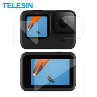 Sporta kameru aksesuāri - Telesin Tempered glass film for GoPro Hero 9 - perc šodien veikalā un ar piegādi