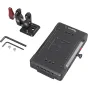 Discontinued - SMALLRIG 3202 BATTERY ADAPTER PLATE V-MOUNT W CRAB SHAPED CLAMP 3202