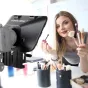 Teleprompteri - Teleprompter Desview T3 for camera, smartphone or tablet up to 11 inches - perc šodien veikalā un ar piegādi